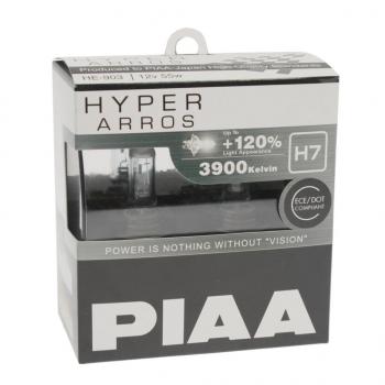 1 499 р. Лампа 12V H7 55W +120% бокс (2шт.) Hyper Arros PIAA PIAA (Пиаа) he-903-h7  с доставкой в г. Кемерово. Увеличить фотографию 1