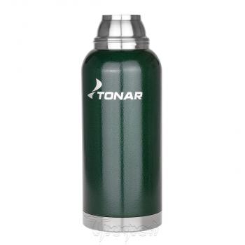 2 269 р. Термос ТОНАР 1000ML с ситечком зеленый (2 крышки-кружки)  hs.tm-057-g  с доставкой в г. Кемерово. Увеличить фотографию 2