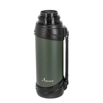 2 539 р. Термос ТОНАР 2500ML хаки (дополн.пласт.чашка, ручка)  t-kd-938-2.5  с доставкой в г. Кемерово. Увеличить фотографию 5