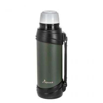 2 539 р. Термос ТОНАР 2500ML хаки (дополн.пласт.чашка, ручка)  t-kd-938-2.5  с доставкой в г. Кемерово. Увеличить фотографию 3