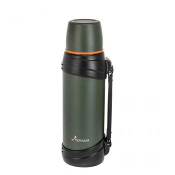 2 539 р. Термос ТОНАР 2500ML хаки (дополн.пласт.чашка, ручка)  t-kd-938-2.5  с доставкой в г. Кемерово. Увеличить фотографию 2