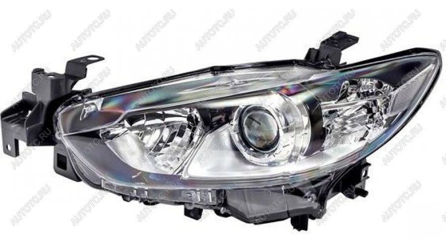 10 249 р. Фара левая (под корректор, линзован) DEPO  Mazda 6  GJ (2012-2015) дорестайлинг седан, дорестайлинг универсал  с доставкой в г. Кемерово