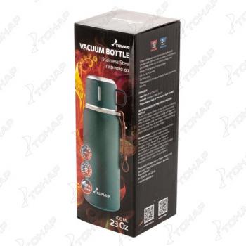1 319 р. Термос ТОНАР 700ML хаки (пробка-ситечко, крышка-кружка, ремешок)  t-kd-7030-0.7  с доставкой в г. Кемерово. Увеличить фотографию 20