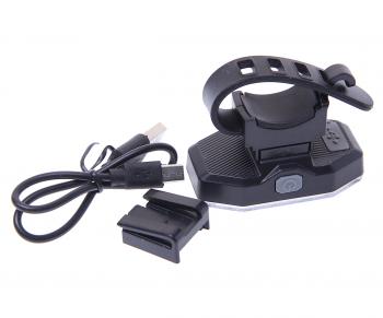 579 р. Фонарь велосипедный 5 режимов USB Waterproof VXM VXM by-589  с доставкой в г. Кемерово. Увеличить фотографию 2