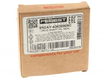 839 р. Сальник MAZDA CX-7 (06-) дифференциала левый FEBEST FEBEST 95gay43630909c  с доставкой в г. Кемерово. Увеличить фотографию 3