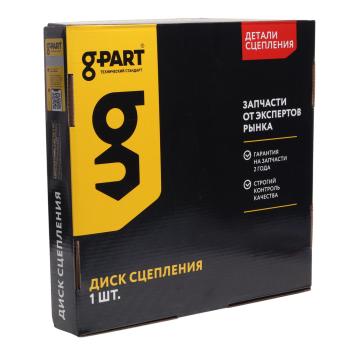 3 689 р. Диск сцепления ГАЗ-53 ЗМЗ-511,513 G-PART (ОАО ГАЗ) G-PART gp.10690037  с доставкой в г. Кемерово. Увеличить фотографию 4