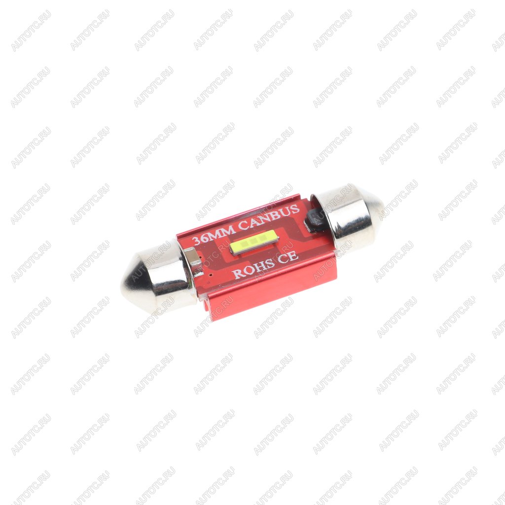 188 р. Лампа светодиодная 1224V C5W SV8.5-8 36мм с блокиратором ошибок CANbus LED 1 SMD 1860 White MISTAR MISTAR mis-169536  с доставкой в г. Кемерово