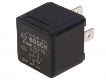 839 р. Реле DAF MERCEDES LIEBHERR 4 контакта с сопротивлением (24V 20A) BOSCH BOSCH 0986332201  с доставкой в г. Кемерово. Увеличить фотографию 1