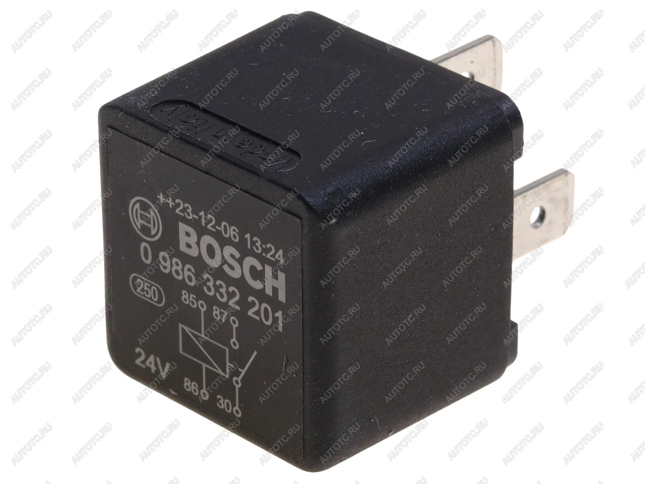 839 р. Реле DAF MERCEDES LIEBHERR 4 контакта с сопротивлением (24V 20A) BOSCH BOSCH 0986332201  с доставкой в г. Кемерово