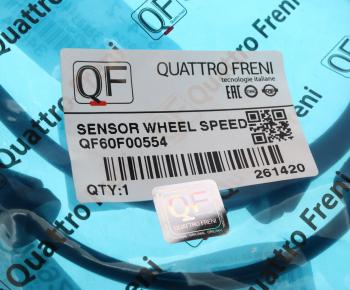 2 199 р. Датчик АБС NISSAN X-Trail колеса переднего QUATTRO FRENI QUATTRO FRENI qf60f00554  с доставкой в г. Кемерово. Увеличить фотографию 4