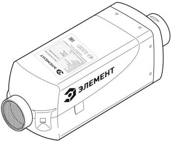 33 999 р. Отопитель воздушный дизельный Arctic Heat AD2 24В 2.0кВт ЭЛЕМЕНТ ЭЛЕМЕНТ 20.1501.05.1000  с доставкой в г. Кемерово. Увеличить фотографию 9