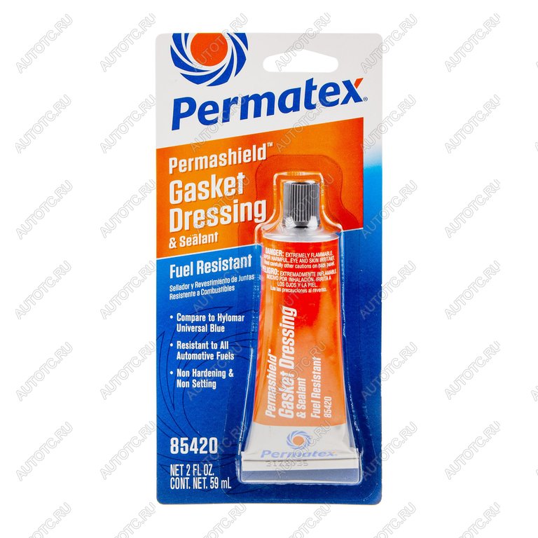 2 699 р. Уплотнитель прокладок PERMA SHILD бензостойкий 59мл PERMATEX PERMATEX 85420  с доставкой в г. Кемерово