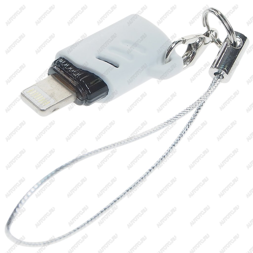219 р. Переходник iPhone (5-)-USB Type C XO XO nb256e white  с доставкой в г. Кемерово