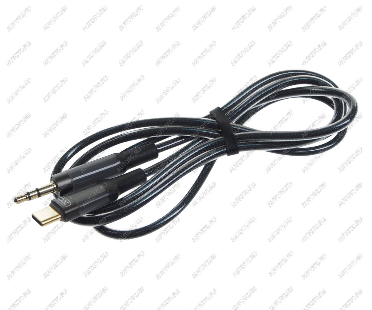 459 р. Переходник USB Type C на jack 3.5 черный XO XO nb-r279b black  с доставкой в г. Кемерово