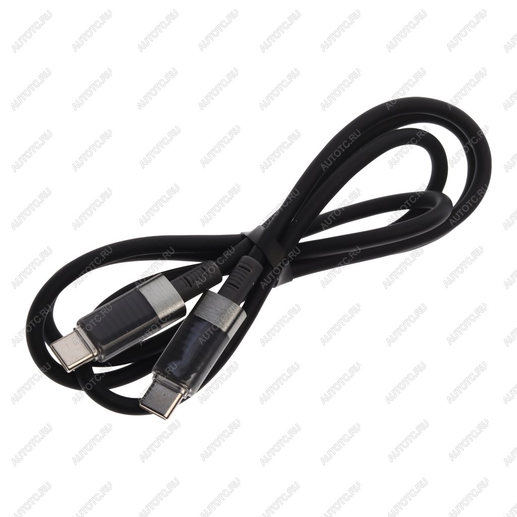 369 р. Кабель USB Type C-USB Type C 1м черный XO XO nb-q282b black  с доставкой в г. Кемерово