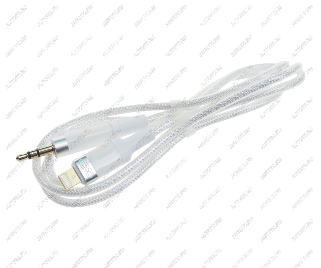 559 р. Переходник iPhone (5-) на jack 3.5 белый XO XO nb-r279a white  с доставкой в г. Кемерово