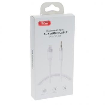 559 р. Переходник iPhone (5-) на jack 3.5 белый XO XO nb-r279a white  с доставкой в г. Кемерово. Увеличить фотографию 2