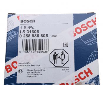 4 749 р. Датчик кислорода HONDA Civc BOSCH BOSCH 0258986605  с доставкой в г. Кемерово. Увеличить фотографию 3
