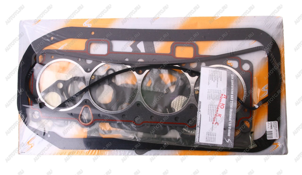 739 р. Прокладка двигателя ВАЗ-21114 полный комплект 8 кл. 1.6 i AUTOGASKET AUTOGASKET 21114пд  с доставкой в г. Кемерово