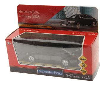 1 179 р. Модель автомобиля MERCEDES S (V223) металлическая ТЕХНОПАРК ТЕХНОПАРК sclass-13-bk  с доставкой в г. Кемерово. Увеличить фотографию 2