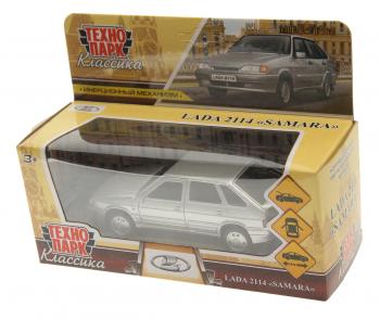1 179 р. Модель автомобиля LADA 2114 SAMARA металлическая ТЕХНОПАРК ТЕХНОПАРК 2114-12-sr  с доставкой в г. Кемерово. Увеличить фотографию 2
