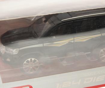 3 499 р. Модель автомобиля TOYOTA Land Cruiser металлическая (свет,звук) (1:24) NO NAME m923w-1  с доставкой в г. Кемерово. Увеличить фотографию 2