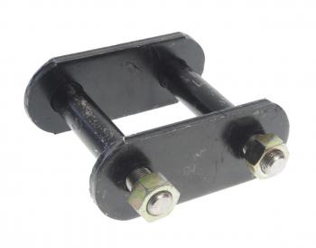 1 249 р. Серьга HYUNDAI HD65,72,78 (04-) рессоры передней (с пластиной и гайками) TYB TYB 54230-45001  с доставкой в г. Кемерово. Увеличить фотографию 1