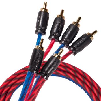 719 р. Кабель RCA 2х4 2.5м KICX KICX headshot rca-24-250-ss  с доставкой в г. Кемерово. Увеличить фотографию 3