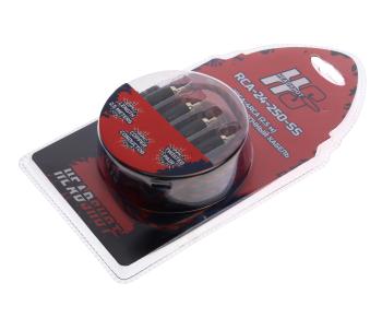 719 р. Кабель RCA 2х4 2.5м KICX KICX headshot rca-24-250-ss  с доставкой в г. Кемерово. Увеличить фотографию 1