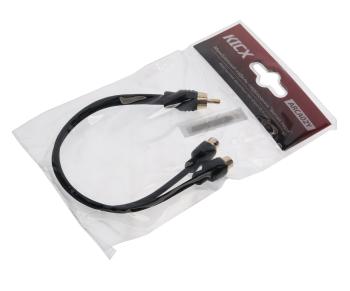 265 р. Кабель RCA 1х2 адаптер KICX KICX mrca02y  с доставкой в г. Кемерово. Увеличить фотографию 1
