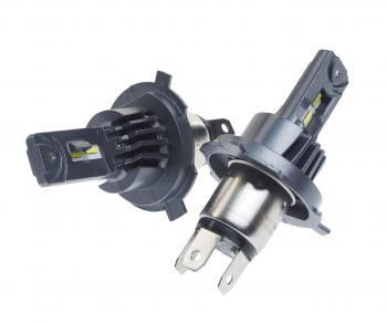2 959 р. Лампа светодиодная 12V H4 P43t 2700lm бокс (2шт.) XENITE XENITE 1009693  с доставкой в г. Кемерово. Увеличить фотографию 1