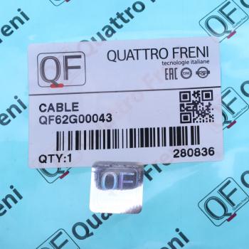 1 019 р. Трос капота VW Polo (11-) задний QUATTRO FRENI QUATTRO FRENI qf62g00043  с доставкой в г. Кемерово. Увеличить фотографию 4