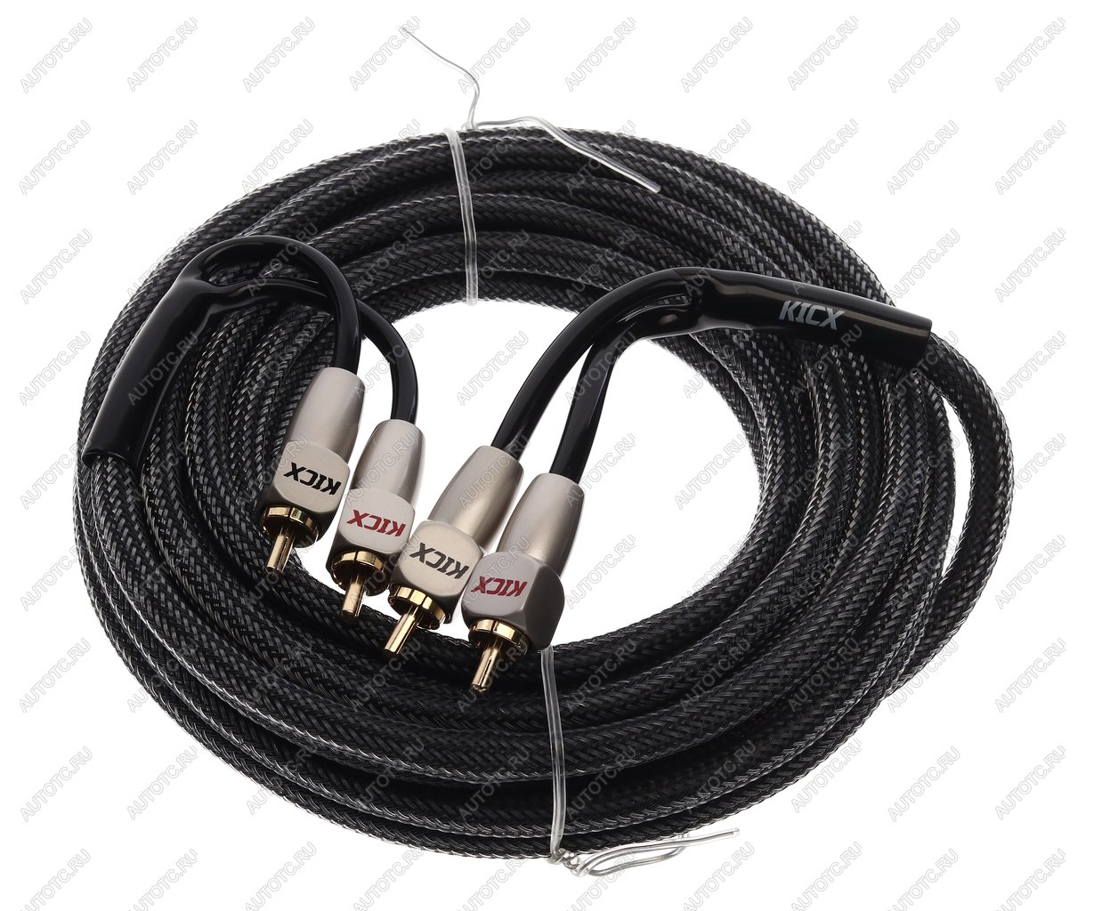 2 879 р. Кабель RCA 2х2 5м KICX KICX scv25  с доставкой в г. Кемерово