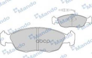 1 759 р. Колодки тормозные передние (4шт.) MANDO  CITROEN Saxo (1996-2003), CITROEN Xsara ( N0,  N1) (1997-2005), Peugeot 106 (1991-2003), Peugeot 205 (1983-1998), Peugeot 306 (1993-2002)  с доставкой в г. Кемерово. Увеличить фотографию 1