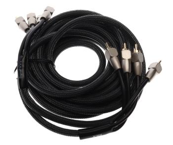 4 399 р. Кабель RCA 4х4 5м KICX KICX scv45  с доставкой в г. Кемерово. Увеличить фотографию 2