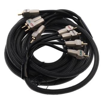4 399 р. Кабель RCA 4х4 5м KICX KICX scv45  с доставкой в г. Кемерово. Увеличить фотографию 1