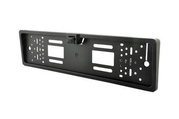 3 699 р. Камера заднего вида автомобильная в рамке знака номерного INTERPOWER INTERPOWER ip-616 ahdcvbs  с доставкой в г. Кемерово. Увеличить фотографию 1
