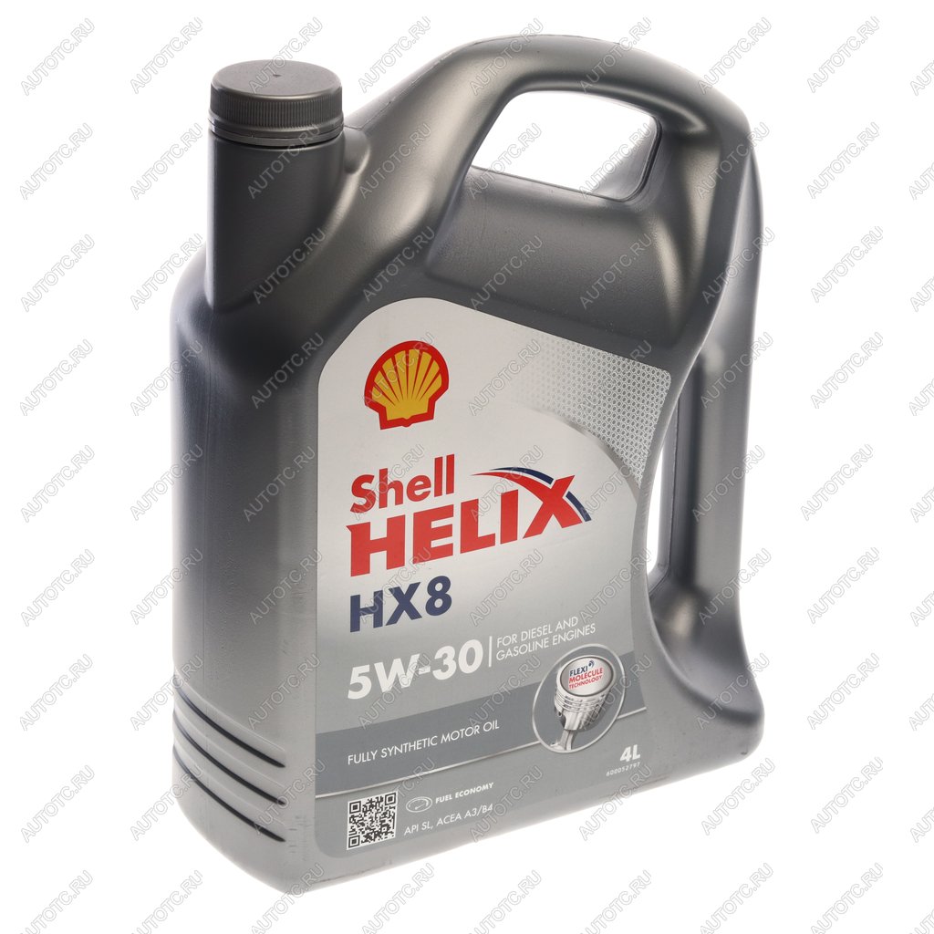 3 899 р. Масло моторное HELIX HX-8 5W30 A3B4SN+ синт.4л SHELL SHELL 550052835  с доставкой в г. Кемерово