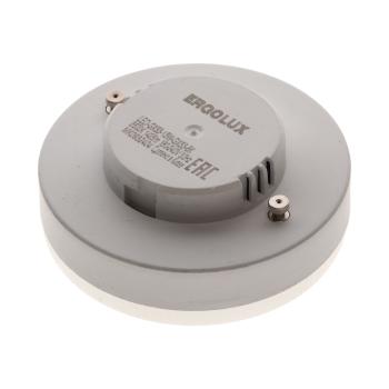 159 р. Лампа светодиодная GX53 15W(130W) 220V холодный ERGOLUX ERGOLUX 14239  с доставкой в г. Кемерово. Увеличить фотографию 2