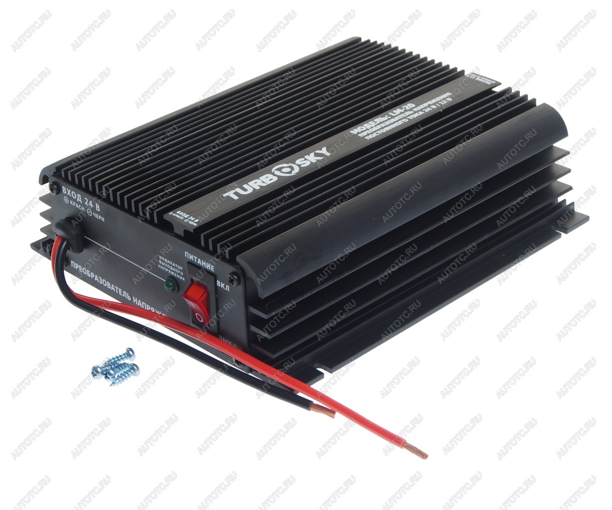 6 849 р. Преобразователь напряжения (инвертор) 24-12V 20А TURBOSKY TURBOSKY lm-20  с доставкой в г. Кемерово