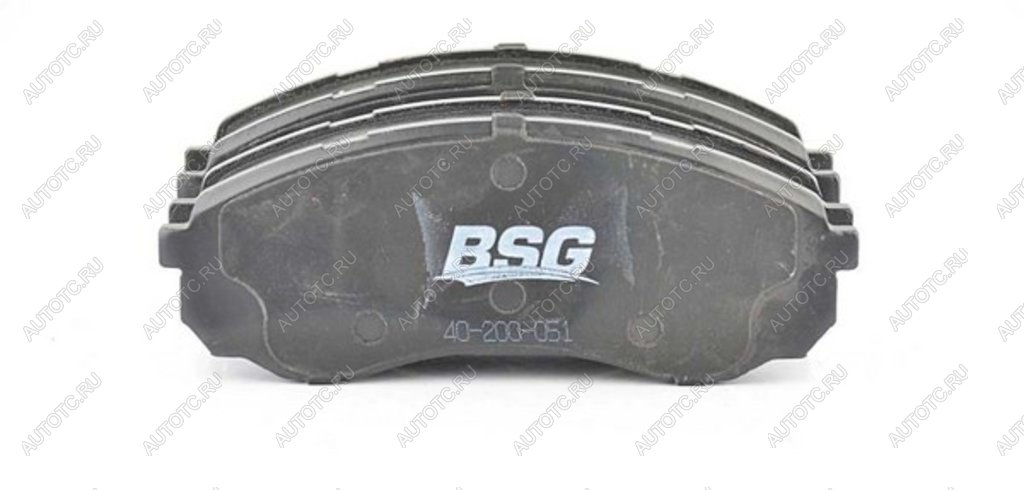 1 999 р. Колодки тормозные KIA Carnival (06-) передние (4шт.) BSG BSG bsg40200051 BSG bsg40200051  с доставкой в г. Кемерово