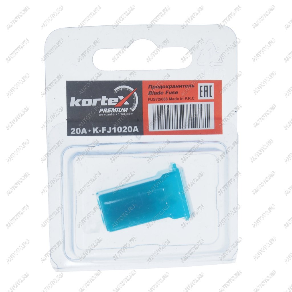 187 р. Предохранитель 20A картриджного типа KORTEX KORTEX kfj1020a  с доставкой в г. Кемерово