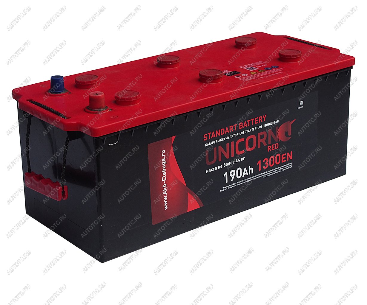 20 699 р. Аккумулятор UNICORN Red 190Ач UNICORN 6ст190(4)  с доставкой в г. Кемерово