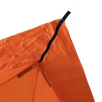 10 649 р. Палатка зимняя куб СЛЕДОПЫТ 2,1 х2,1 м, Oxford 210D PU 1000, оранжевыйбелый  pf-tw-06  с доставкой в г. Кемерово. Увеличить фотографию 4