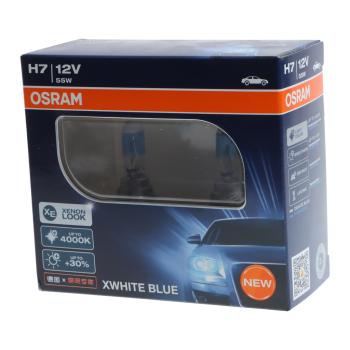 759 р. Лампа 12V H7 55W PX26d +30% 4000К (2шт.) XWhite Blue OSRAM OSRAM 62210xwb-hcb  с доставкой в г. Кемерово. Увеличить фотографию 2