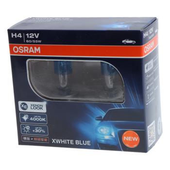 829 р. Лампа 12V H4 6055W P43t-38 +30% 4000К (2шт.) XWhite Blue OSRAM OSRAM 62193xwb-hcb  с доставкой в г. Кемерово. Увеличить фотографию 2