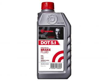 699 р. Жидкость тормозная BREMBO DOT 5,1 (0,5L) Класс 5 BREMBO L05005  с доставкой в г. Кемерово. Увеличить фотографию 1