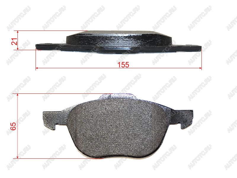 2 599 р. Колодки тормозные перед FORD FOCUS IIFOCUS IIIKUGA IKUGA IIMAZDA 3 BKBLPREMACY CPCRVOLVO S40 BREMBO P 24 061  с доставкой в г. Кемерово
