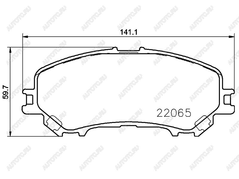 3 099 р. Колодки тормозные перед NISSAN X-TRAIL T32QASHQAI J11 BREMBO P56100  с доставкой в г. Кемерово