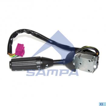 3 499 р. Переключатель подрулевой MERCEDES левый (комбинированный) SAMPA SAMPA 201.455  с доставкой в г. Кемерово. Увеличить фотографию 1